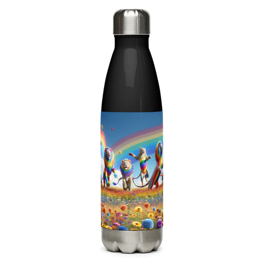 Stainless steel water bottle - OUR RAINBOW PRIDE